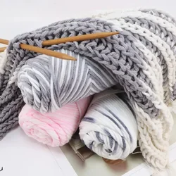 5 Pcs Cotton Select Yarn 17.63oz/500g, Light Worsted Thick Yarn for Knitting Baby Wool Crochet Scarfcoat Sweater Weave Thread