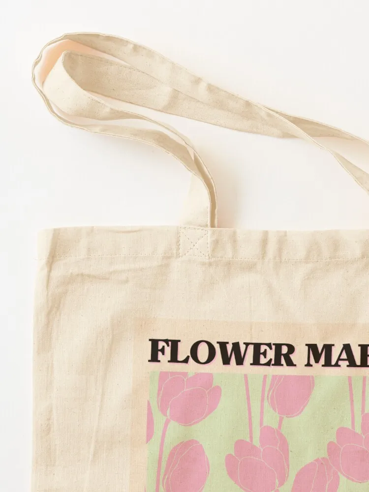 حقيبة حمل من سوق زهرة أمستردام، حقيبة قماشية، حقائب يد نسائية من القماش، حقائب قابلة لإعادة الاستخدام