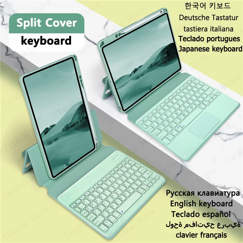 

Capa Cover for Teclado iPad 10th Generation Case with Keyboard for Funda iPad 10 Generation Keyboard Case Touchpad 2022 10.9''