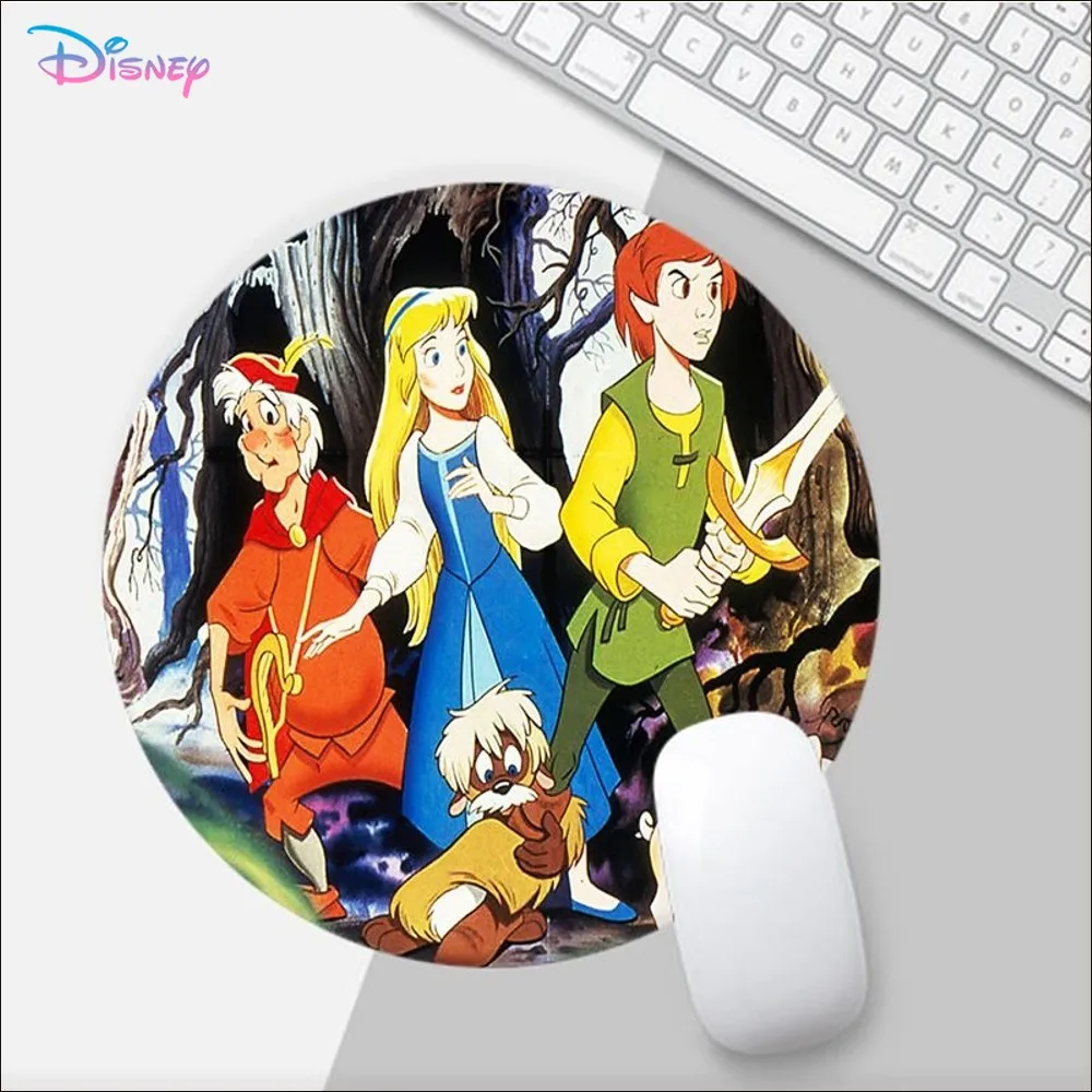 Disney The Black Cauldron Mousepad Speed Version Game Computer Keyboard Office Table Mat PC Laptop Mouse Mat