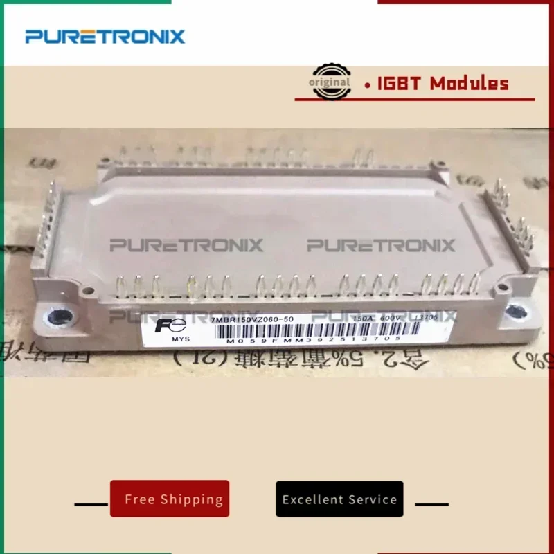 7MBR50VZ120-50 7MBR75VZ120-50 7MBR100VZ120-50 7MBR100VZ060-50 7MBR150VZ060-50 وحدة الطاقة الأصلية الجديدة