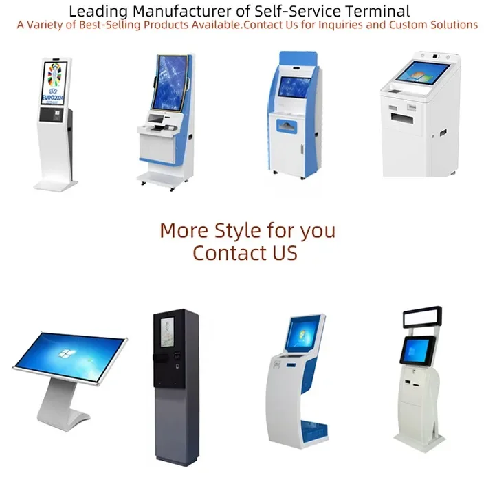 21.5-Inch cashless payment device Self-ordering payment end point kiosk for ordering with POS software