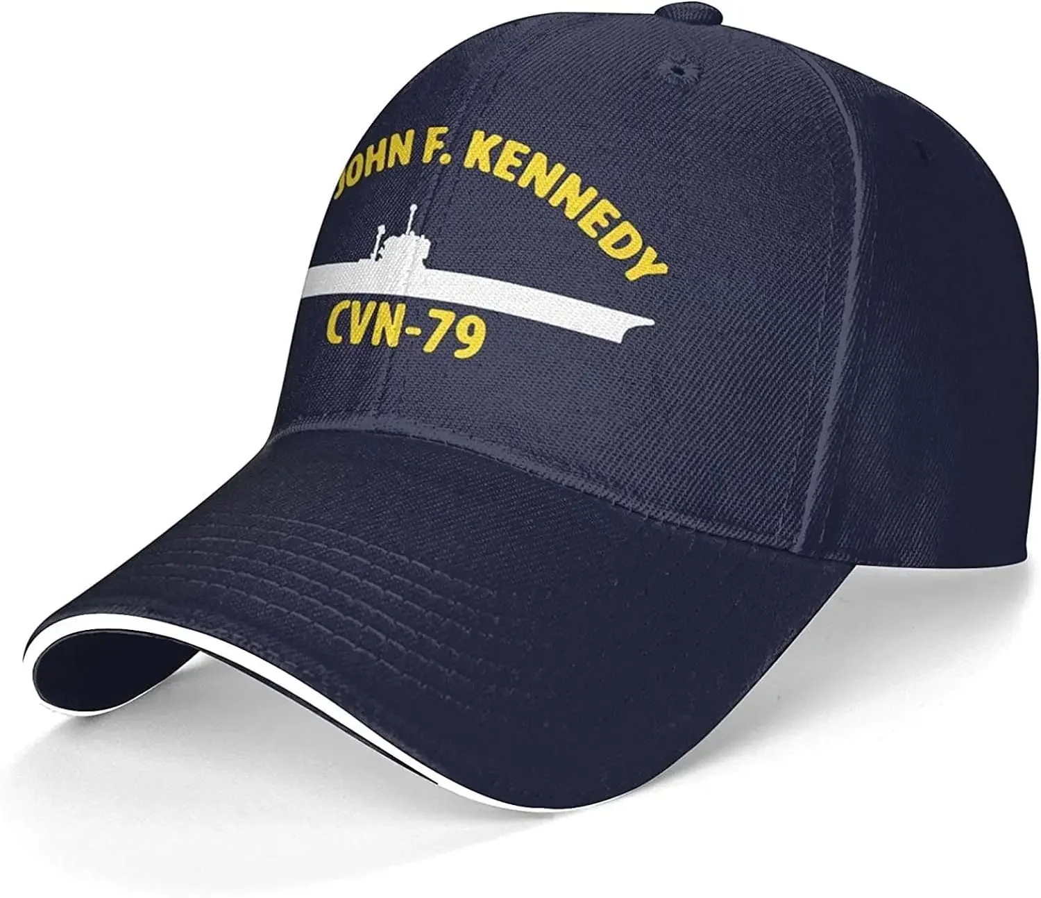 USS John F Kennedy CVN-79 Navy Baseball Cap Adjustable Dad Hat