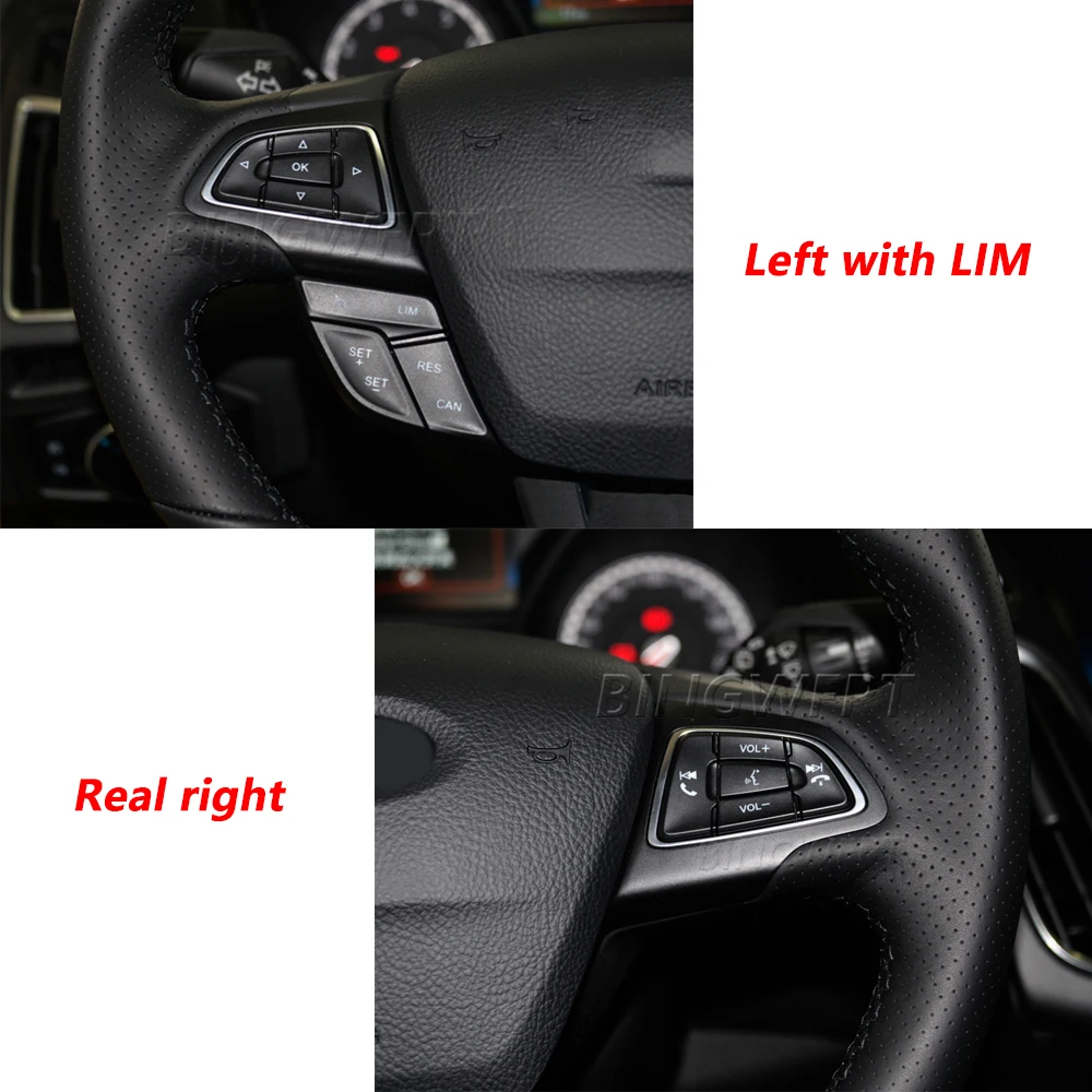 Car Cruise control switch For Ford Focus MK3 2015-2017 Kuga 2017 Multifunction steering wheel button Bluetooth audio button - view 5