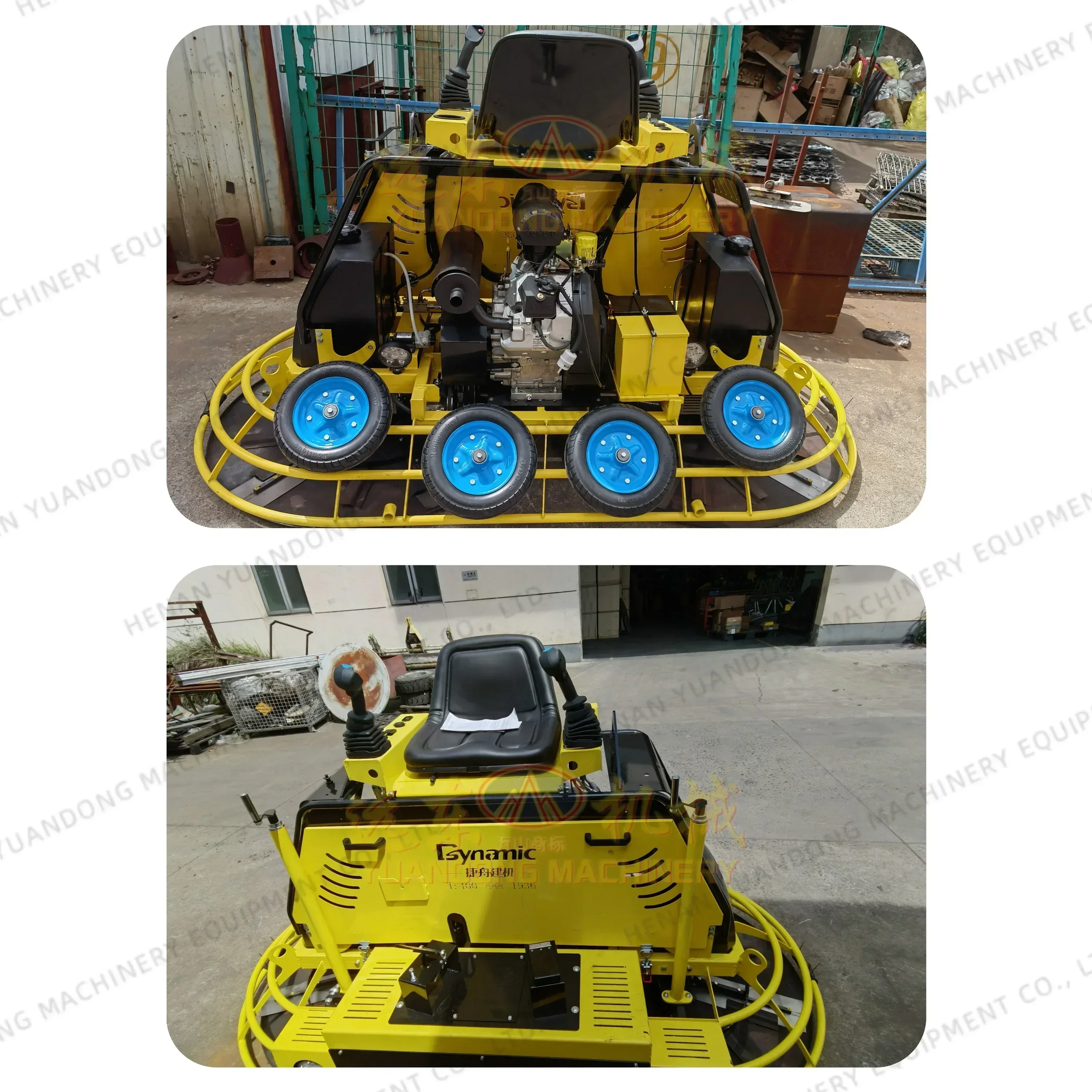 2026Ride-on Concrete Finishing Power Trowel Edge Finishing Equipment Concrete Floor Leveling Machine