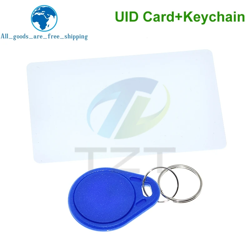 Rewritable RFID 13.56MHz CUID UID IC / 125KHZ ID Blank Card Clone Token Tag Key / White Card Copyable Changeable Smart IC Card