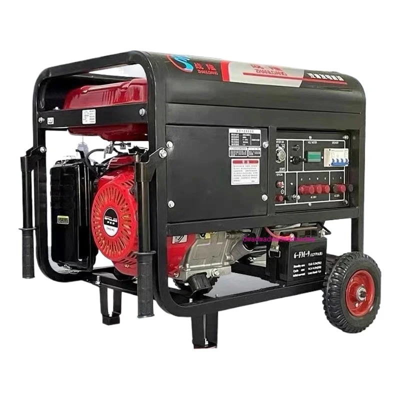 4Kw gasoline generator household single phase 220V three phase 380V 5/6/8 KW/10kW 12KW