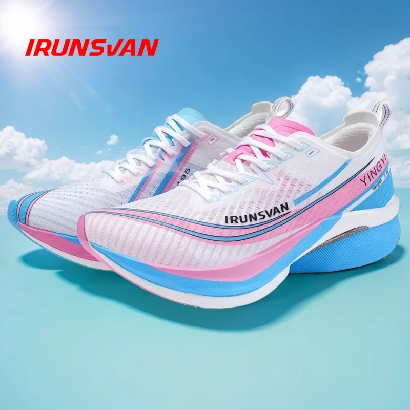 IRUNSVAN Yingyi 2.0 Full Length Carbon Plate Running Shoes  High Elastic  Marathon  Men's  24086