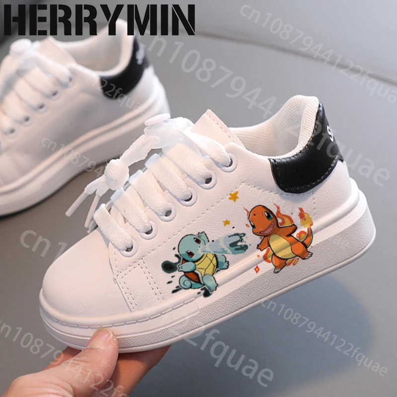 Pokemon Anak Pikachu Charmander Sepatu Anak Perempuan Laki-laki Sepatu Kasual Anak Lari Fashion Olahraga Anak Laki-laki Anak Perempuan Sepatu Hadiah