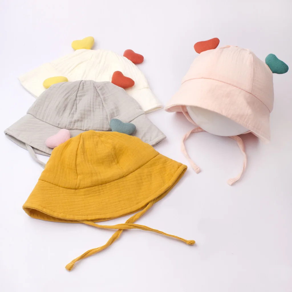 

Bear Ears Floral Printed Children's Fisherman Hat & Baby Sunshade Cap|baby sunhat