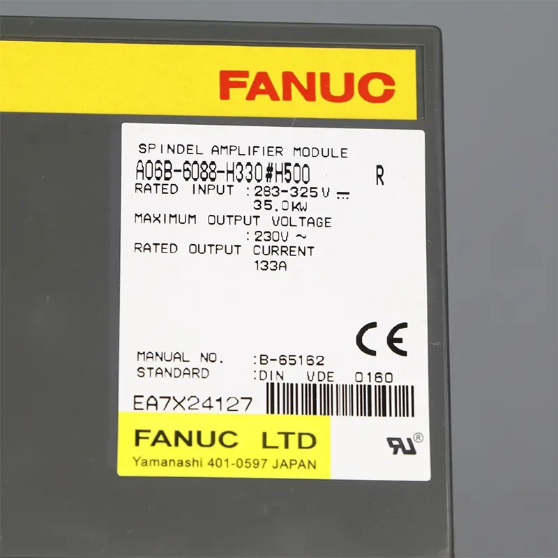 Fanuc Servo Drive  A06B-6122-H100#H570 A06B-6152-H100#H580 A06B-6102-H126#H520 A06B-6144-H030#H590 A06B-6088-H330#H500