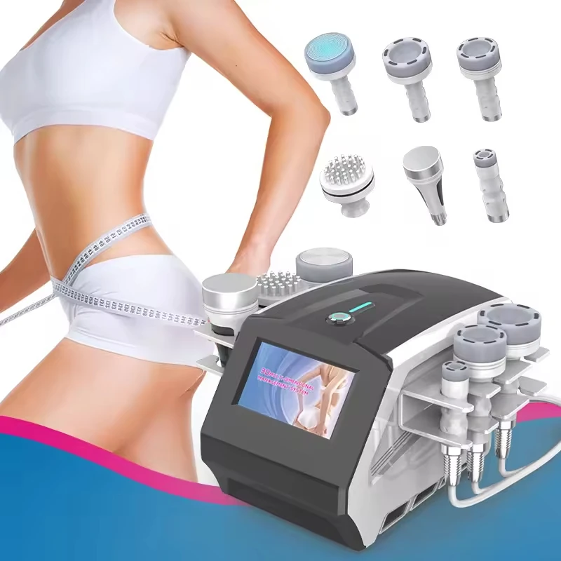 

6 in 1 Portable 80k Slimming Shaping Negative Pressure Beauty Equipment Vacuum Cavitation Fat Dissolving Slim