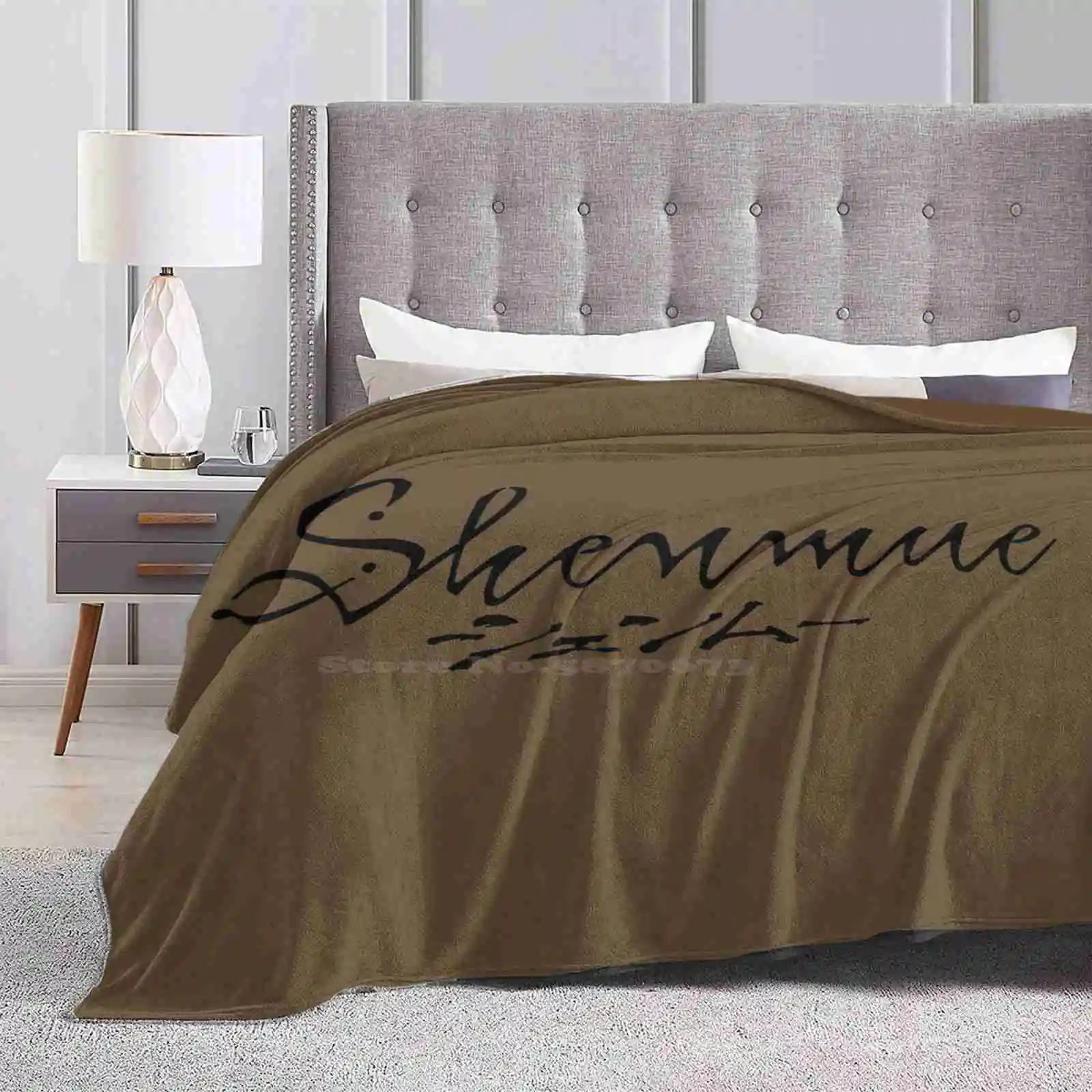 Shenmue English / Japanese Creative Design Comfortable Warm Flannel Blanket Dreamcast Hazuki Game Yu Saveshenmue Shenmuehd