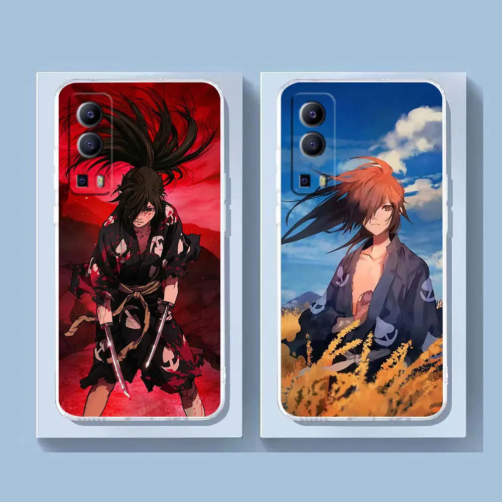 

Clear Phone Case For VIVO Y30 Y32 Y33S Y50 Y51S Y52S Y53S Y55S Y66 Y77 Y93 Y95 Y97 V20 5G 4G Case Funda Japanese Anime Dororo