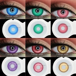 EYESHARE Anime Color Contact Lenses For Eyes Cosplay Colored Lenses Blue Crazy Halloween Lenses Contact Lens Beauty Makeup