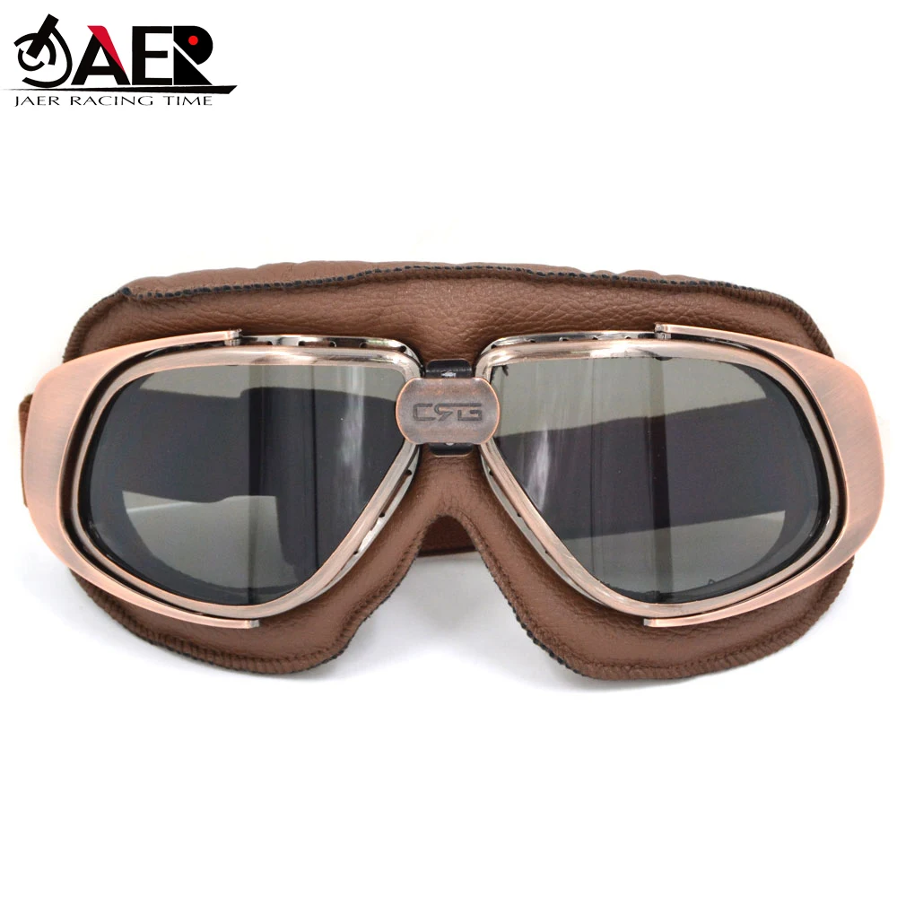 Motorcycle Motorcross Vintage Gafas Jet Pilot ATV Cruiser Off Road Eyewear Helmet Goggles Glasses