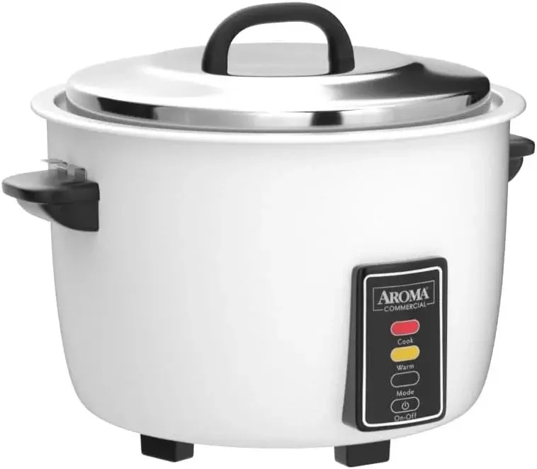 Housewares 60-Cup (Cooked) (30-Cup UNCOOKED) Commercial Rice Cooker (ARC-1033E),White