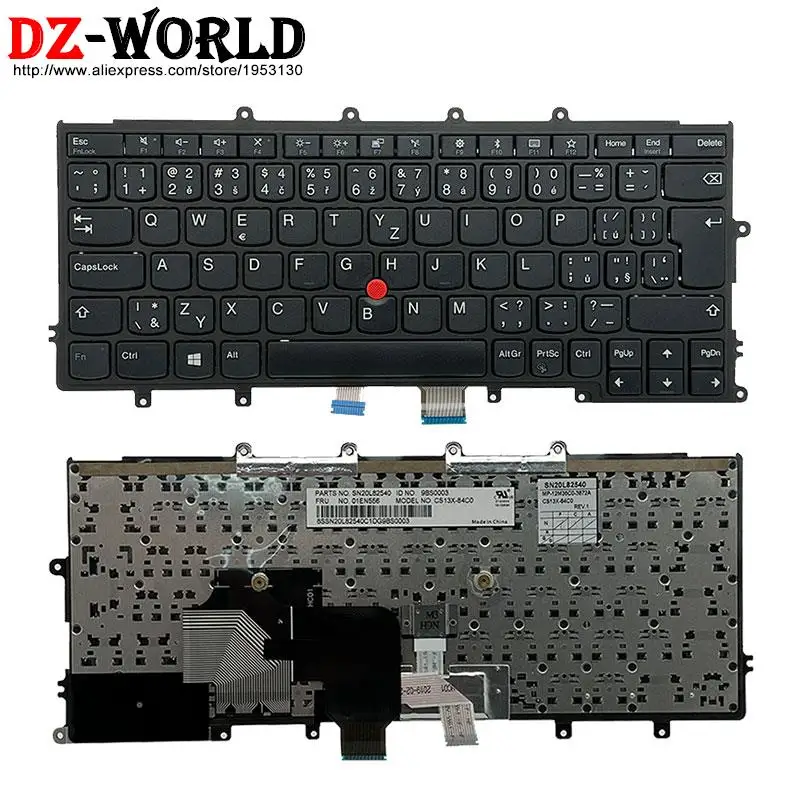 New/orig HU DE GR SWS CH SK CB SI CZ CS QWERTZ Backlight Keyboard for Lenovo Thinkpad X270 A275 X250 X260 X240 S X230s Laptop - Image 6