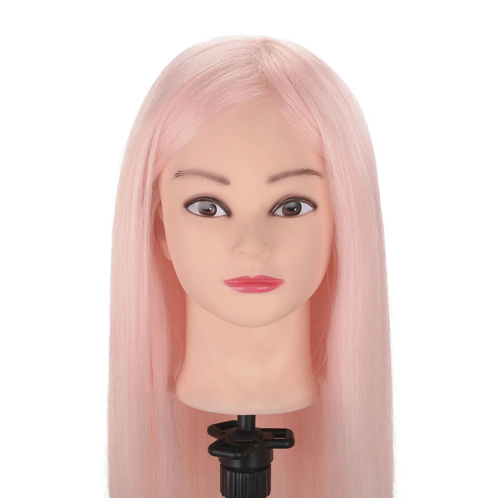 85% Real Human Hair Mannequin Head For Hair Training Styling Professional Hairdressing Cosmetology Dolls Head For Hairstyles