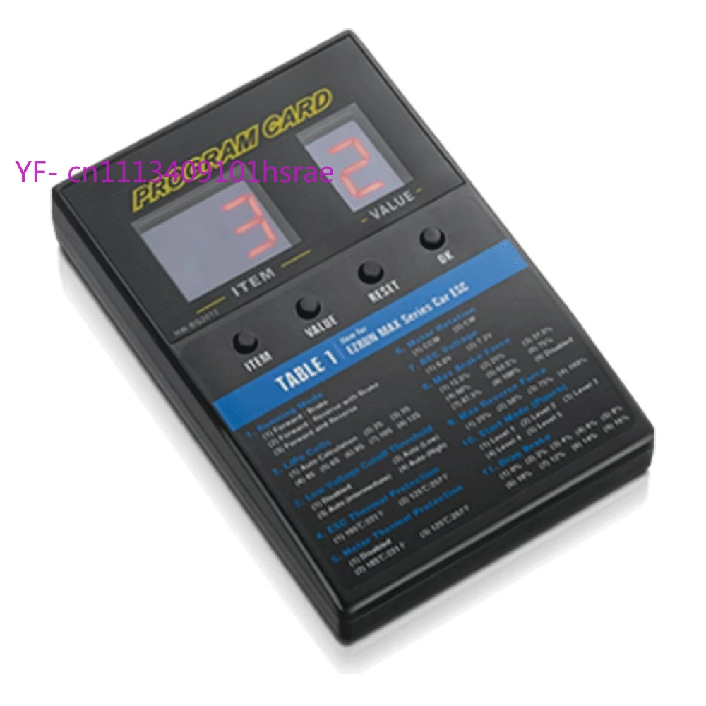 LED Programming Box for Hobbywing Platinum FlyFun V5 XeRun EzRun Series ESC