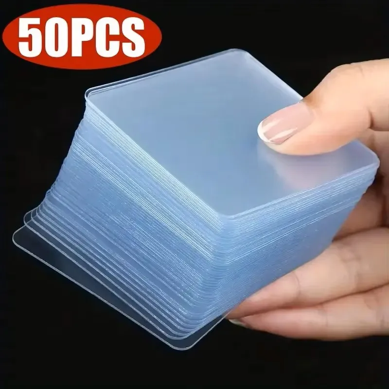50pcs Heavy-Duty Nano Tape - Strong Double-Sided Adhesive, No Residue, Transparent & Removable for All Surfaces, Home, Car, DIY