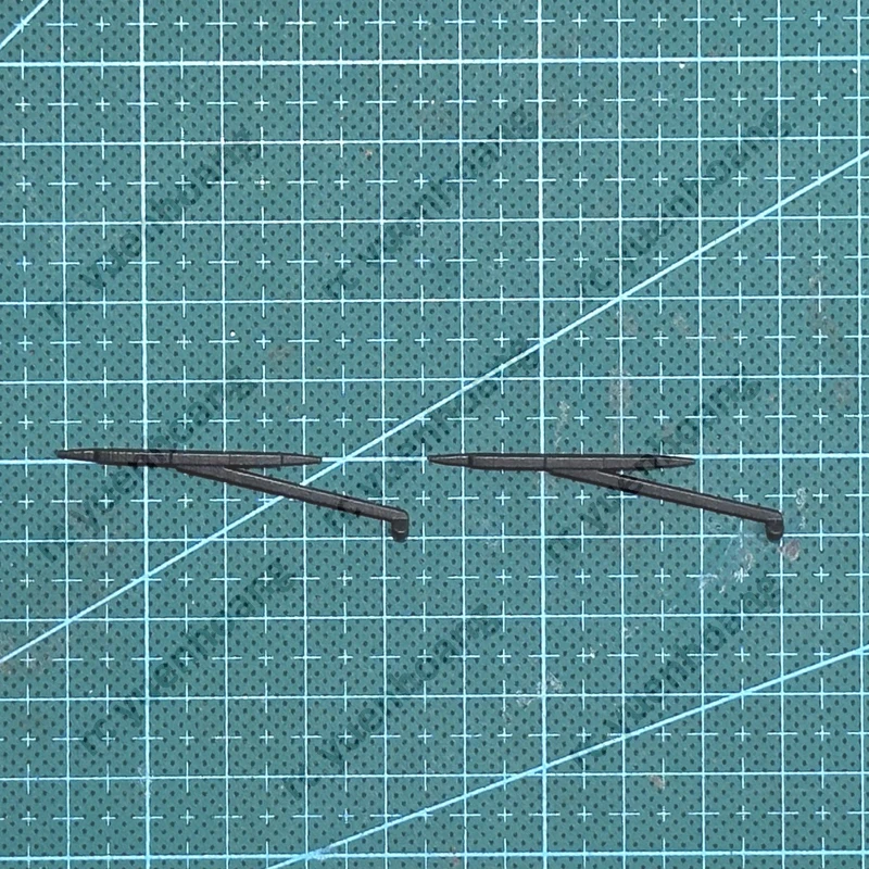 1Set For MN 82 RC Climbing Car Simulation Windshield Wiper Decorative Modified Parts Static Scale Model Adhesive Installation