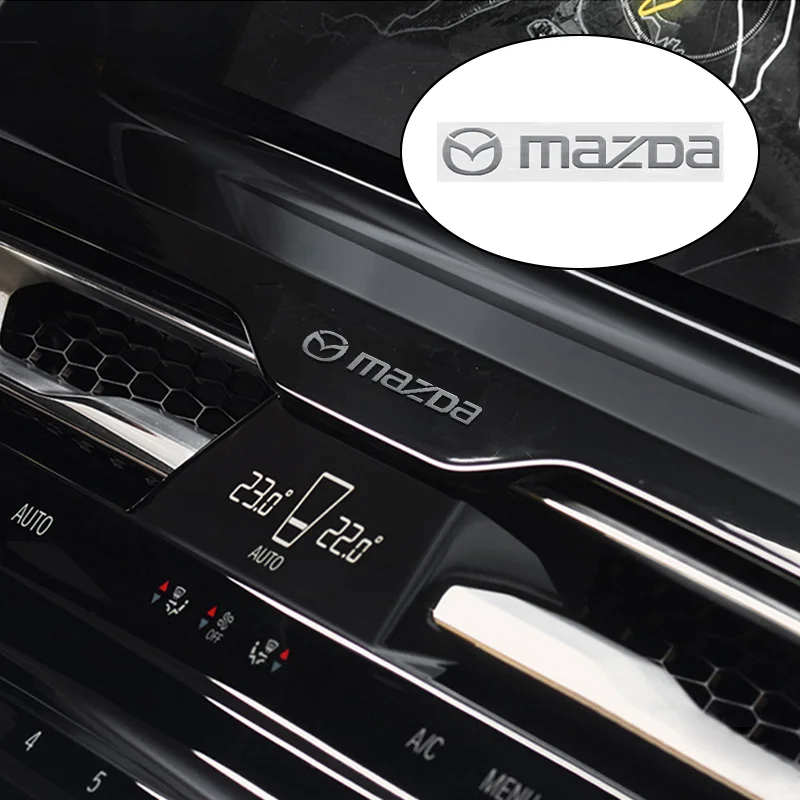 

Mazda Car Styling Metal Emblem Decor Decals Auto Window Badge Sticker Accessory for 3 6 CX-5 CX-3 CX-9 MX-5 RX-8 Axela Demio Ate