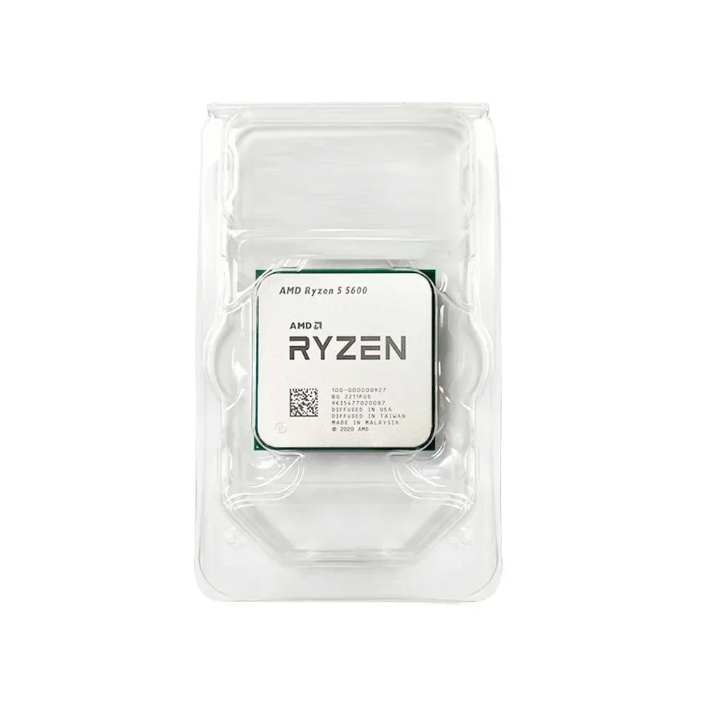 AMD R5 5600 Desktop CPUs 6 core 12 thread   Up to 4.4 GHz  AM4  DDR4 32 MB L3 Cache  Zen 3  5000 Series