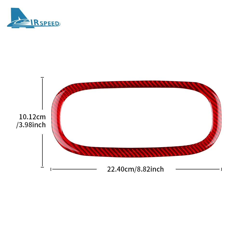 Real Soft Carbon Fiber For Mercedes Benz Smart 453 Fortwo/Forfour 2016 2017 2018-2024 Car Center Control AC Panel Trim Sticker