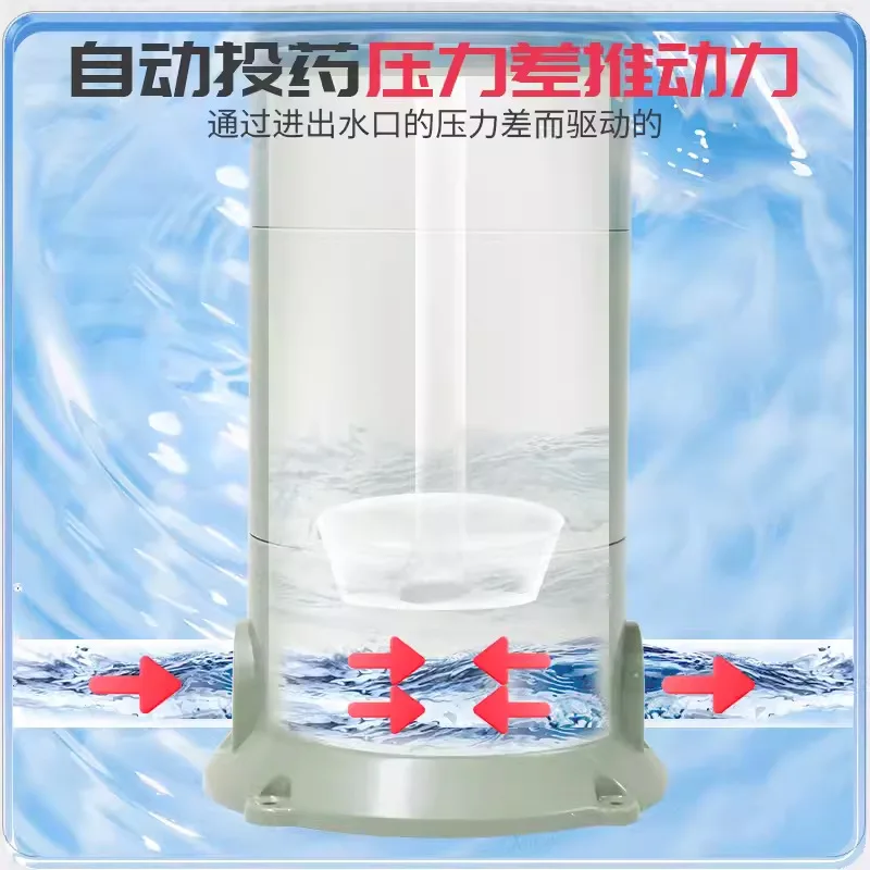 Aqua Swimming Pool Automatic Dosing Pump Chlorine Feeder Disinfection Equipment Adjustable For Fish Pond Bath