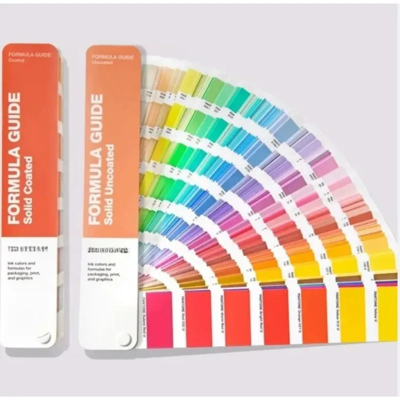International Standard Color Matching Card Set, Professional Formula Guide with Coated & Uncoated Papers for Designers 6