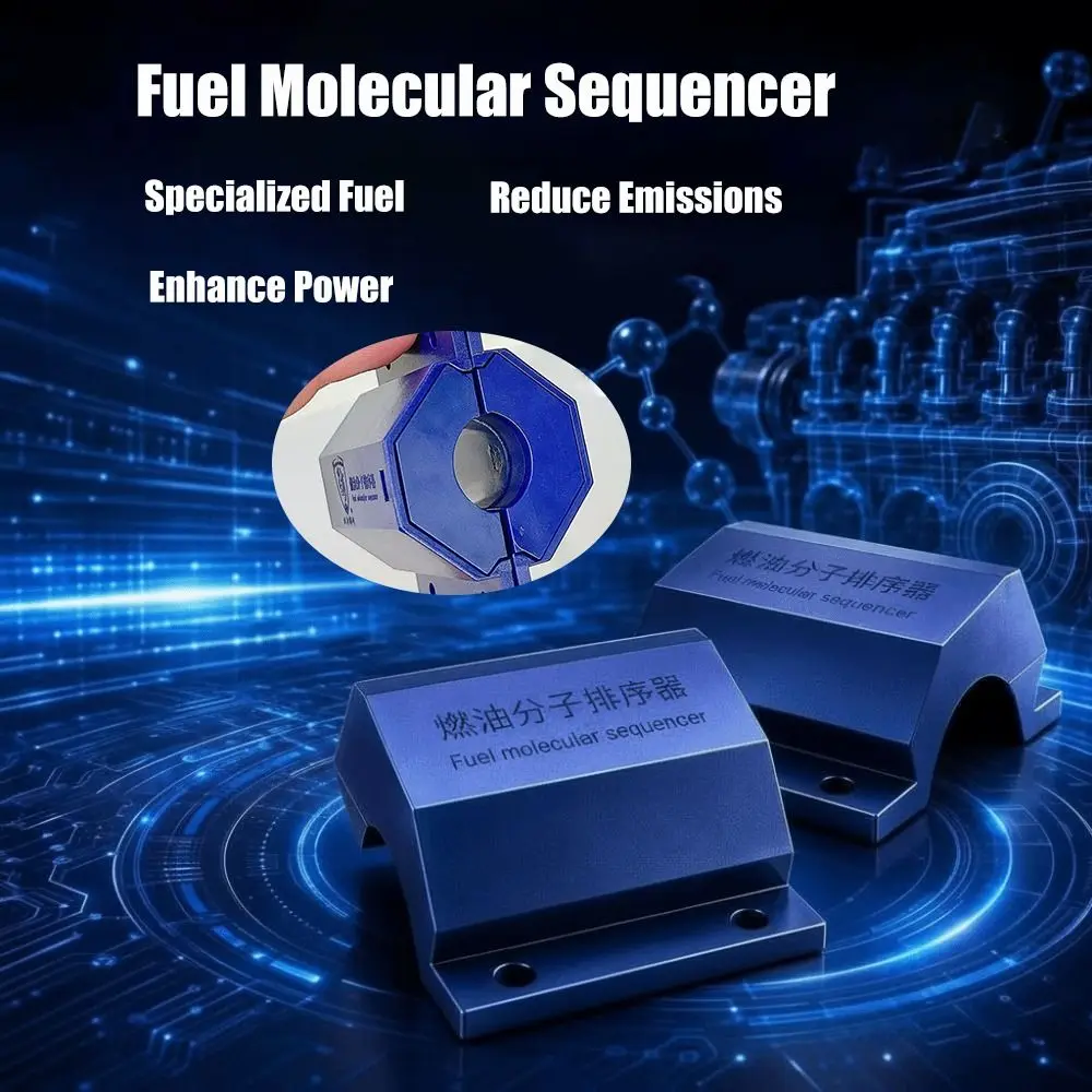 Reduce Fuel Consumption Fuel Molecular Sorter Lower Emissions Boost Power Fuel Saver Reduce Noise Universal Fuel Economizer Car