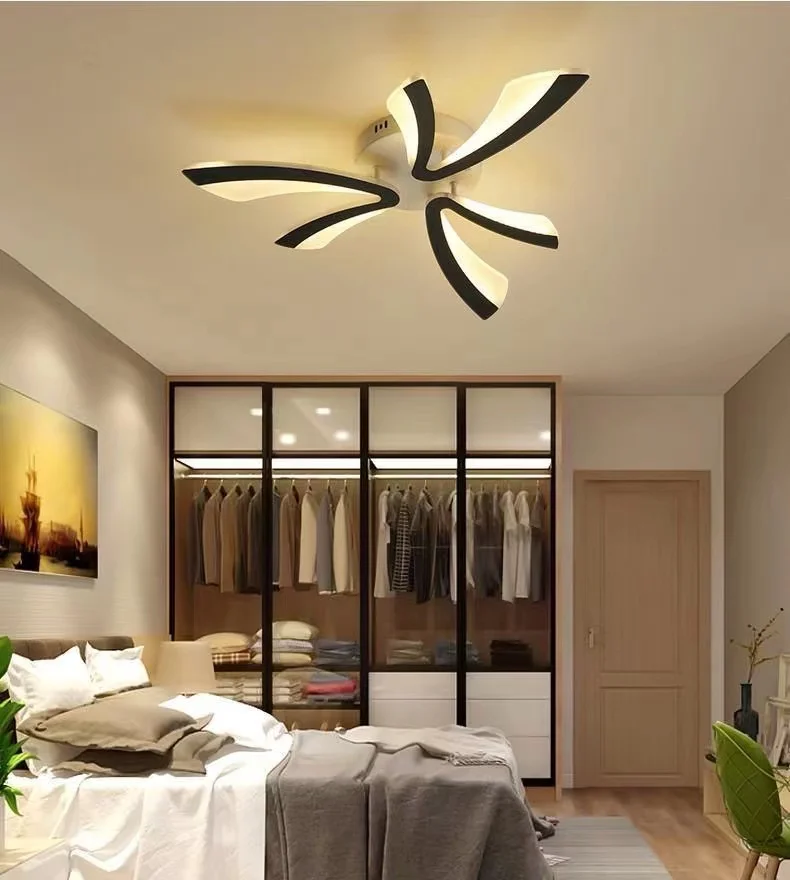 Acrylic Modern Led Ceiling Light Living Room Bedroom Dining Room Household Indoor Light Lighting Fixtures