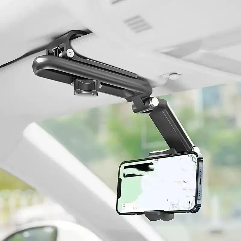 Universal Car Phone Holder Sturdy Drop-Proof 360° Rotatable Phone Mount for Air Vent Compatible with All Mobile Phones