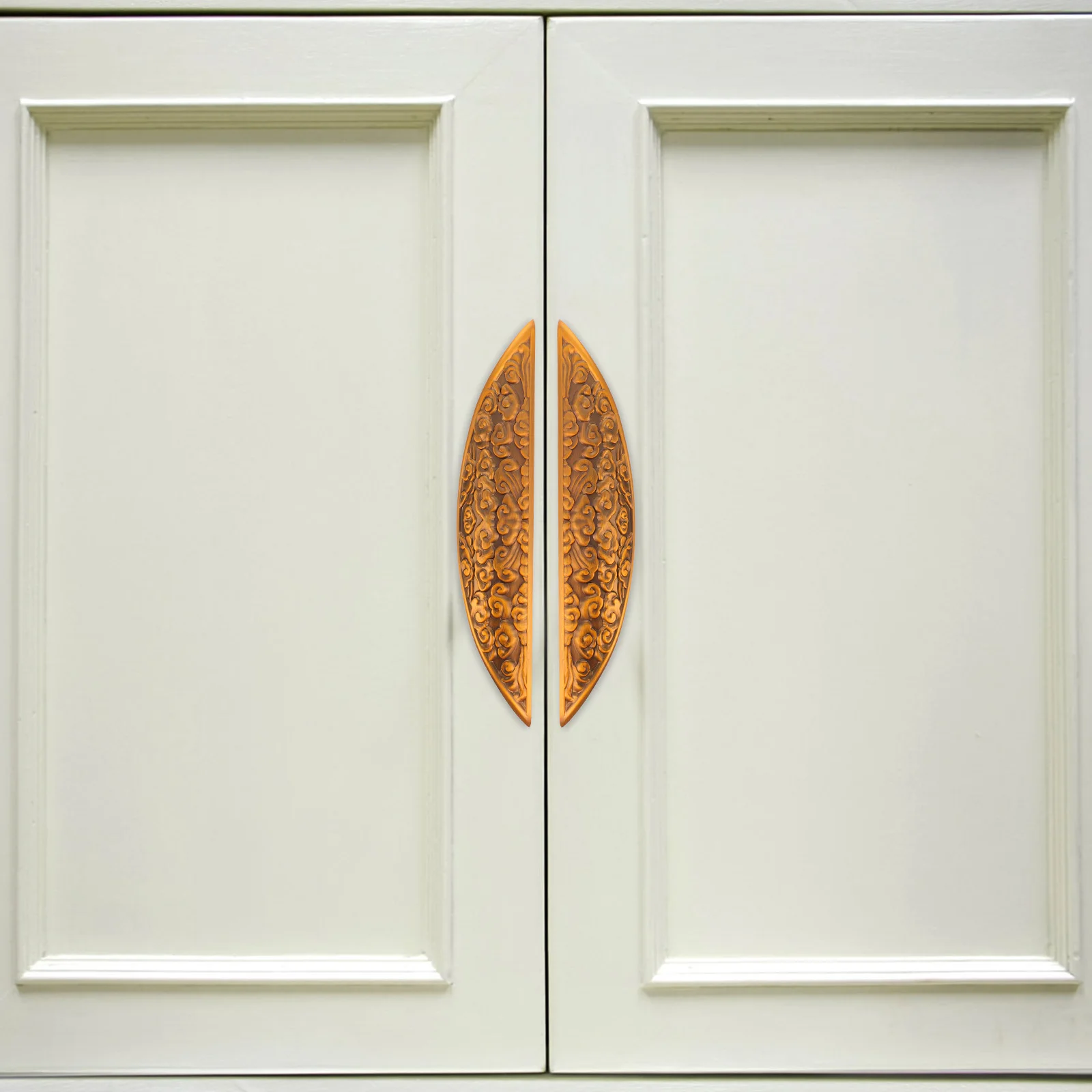 

2Pcs Zinc Alloy Vintage Cabinet Handles Drawer Pulls for Wardrobe Kitchen Furniture Doors Dresser Handles