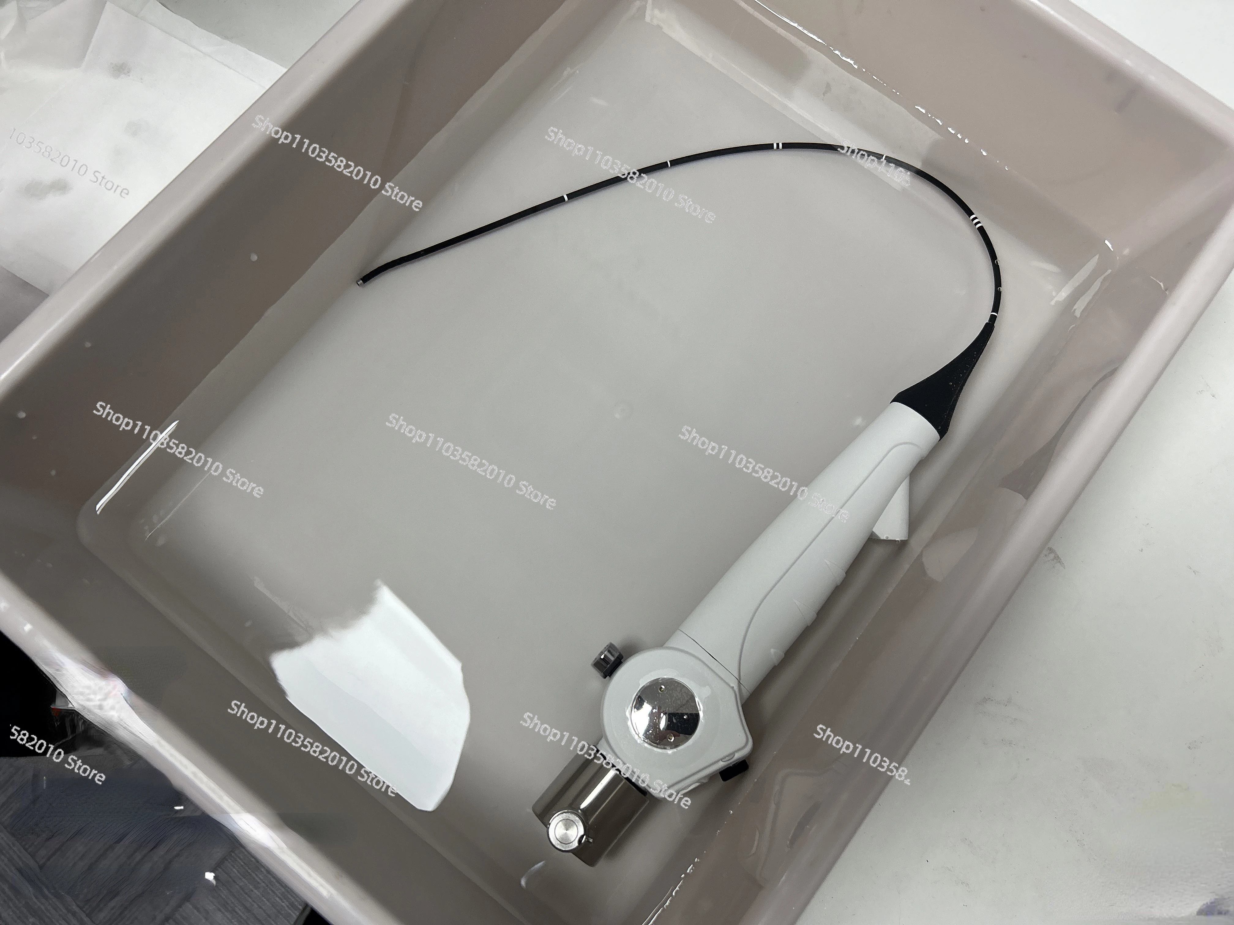 SY-P029-3 medical hospital 2.8mm without channel and 350mm long Nasal endoscope flexible ENT endoscope