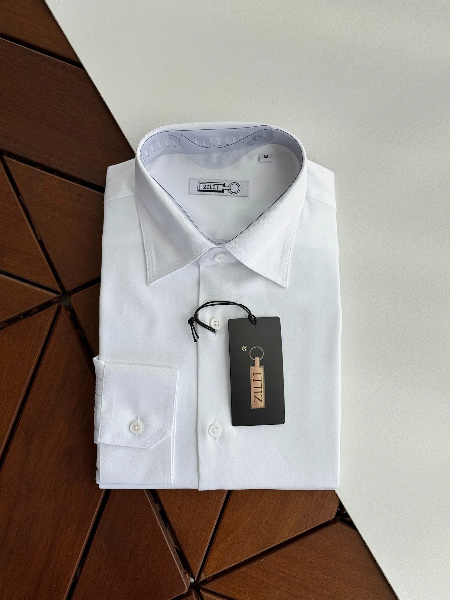 High Quality Business Shirt Men's Embroidered  Color  Collar Long Sleeve Cotton Elegant Standard Fit Casual Wear