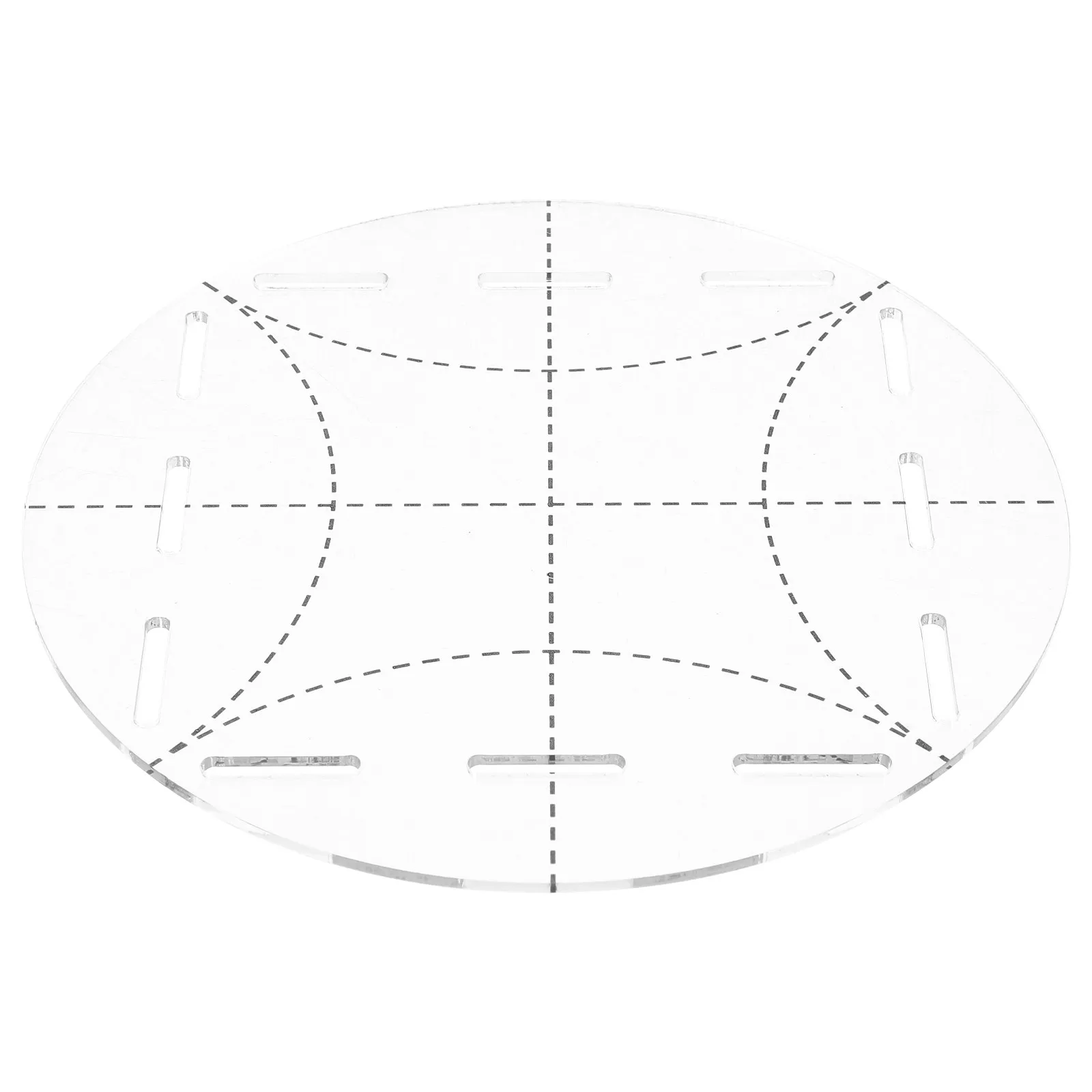 Sturdy Acrylic Quilting Ruler Seamless Quilting Template for Fabric Cutting Sewing Patchwork DIY Crafts Portable Home Craft Tool view 5