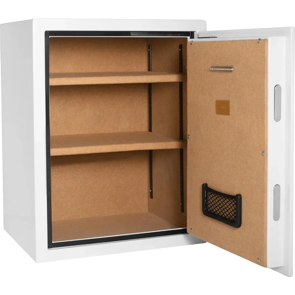 

Carpeted Interior Storage Furniture Office Filing Cabinets Small Cabinet Long Locking Bolts Key Hooks & Net Pocket File Folder