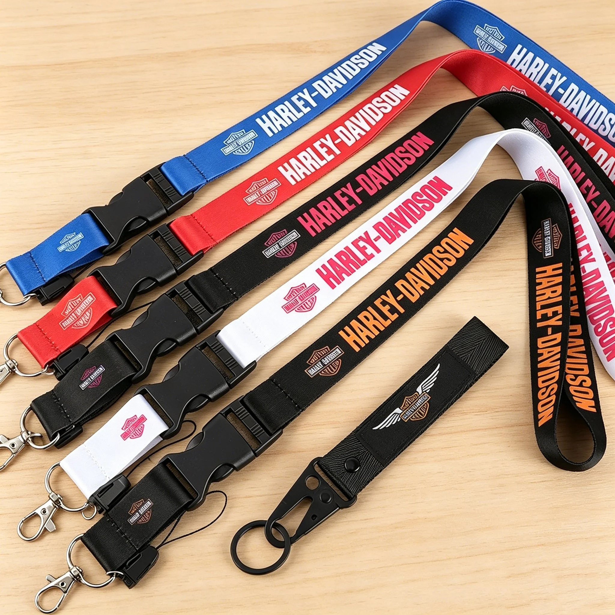 

For Harley Davidson Electra Glide Ultra Classic 1250 S PA 1250S PA1250 Motorcycle Keychain Work Card Hanging Neck Lanyard Gifts