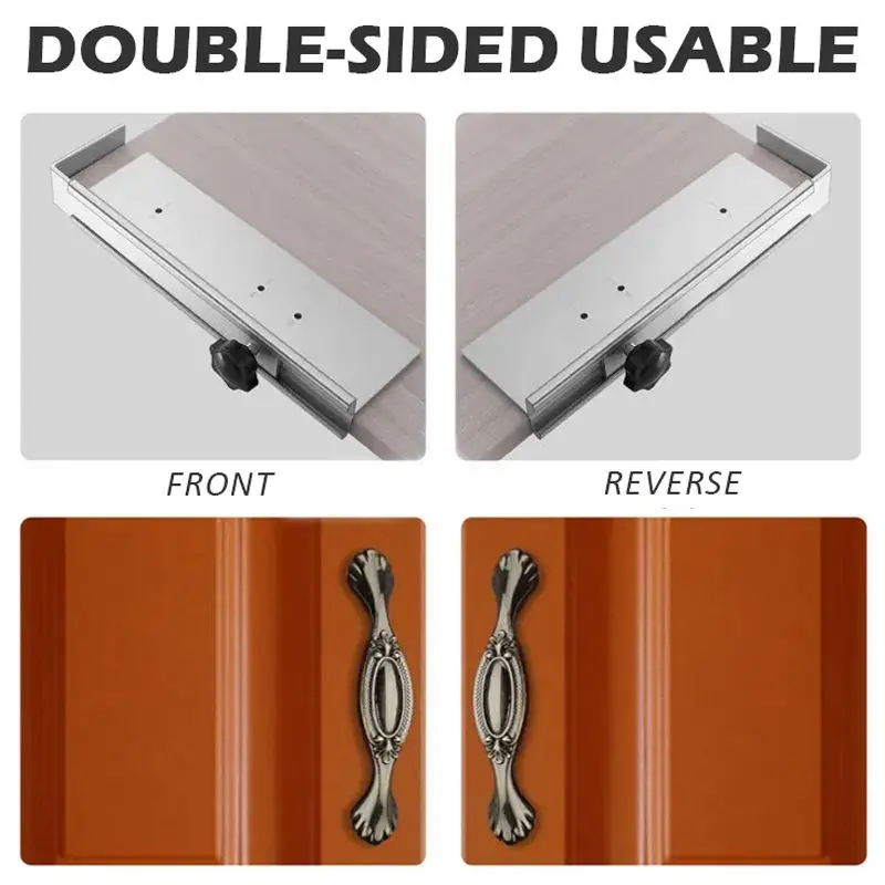 プースボ ®   調整可能なキャビネットハードウェアジグ穴あけポジショナー