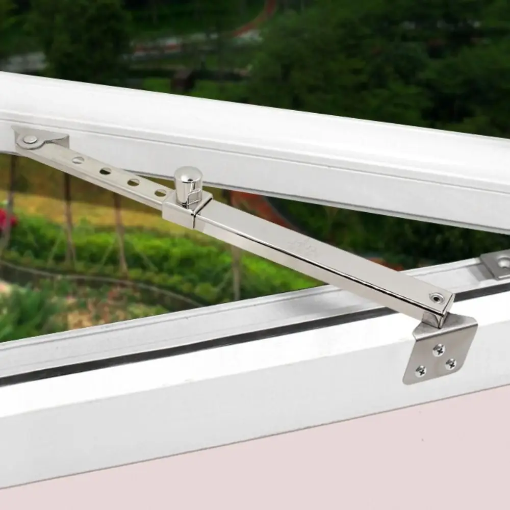 Stainless Steel Telescopic Wind Support Window Limiter Angle Controller Gusset Fixed Sliding Support Door And Window Accessories