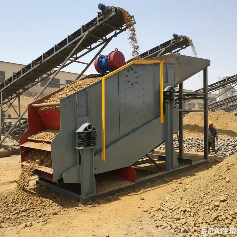 i High-Efficiency Vibrating Screen for Sand Gold/ Mineral Processing & Aggregate Screening for Mining/Sand Washing Plant