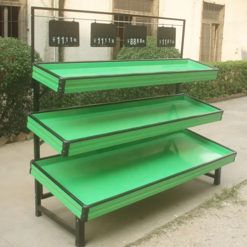 custom.Good Quality Metal Fruit and Vegetable Display Units