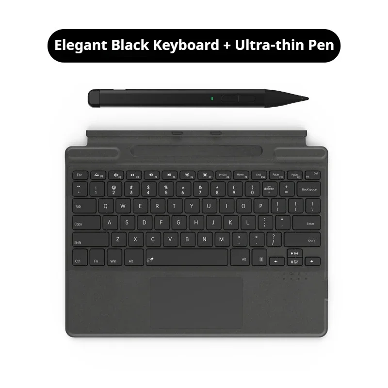 Word Backlit Bluetooth Keyboard for Microsoft Surface Pro11 10 9 8 X Russian Spanish Arabic Portuguese French Hebrew Keyboard