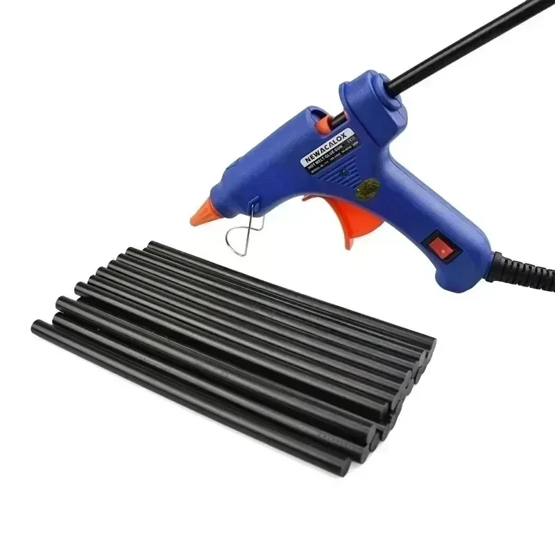 1-10PCS Car Hot Glue Stick Black Hot Melt Adhesive Glue Gun Silicone for Hot Gun 7mm /11mm for Kitchen Faucets Bathroom Items