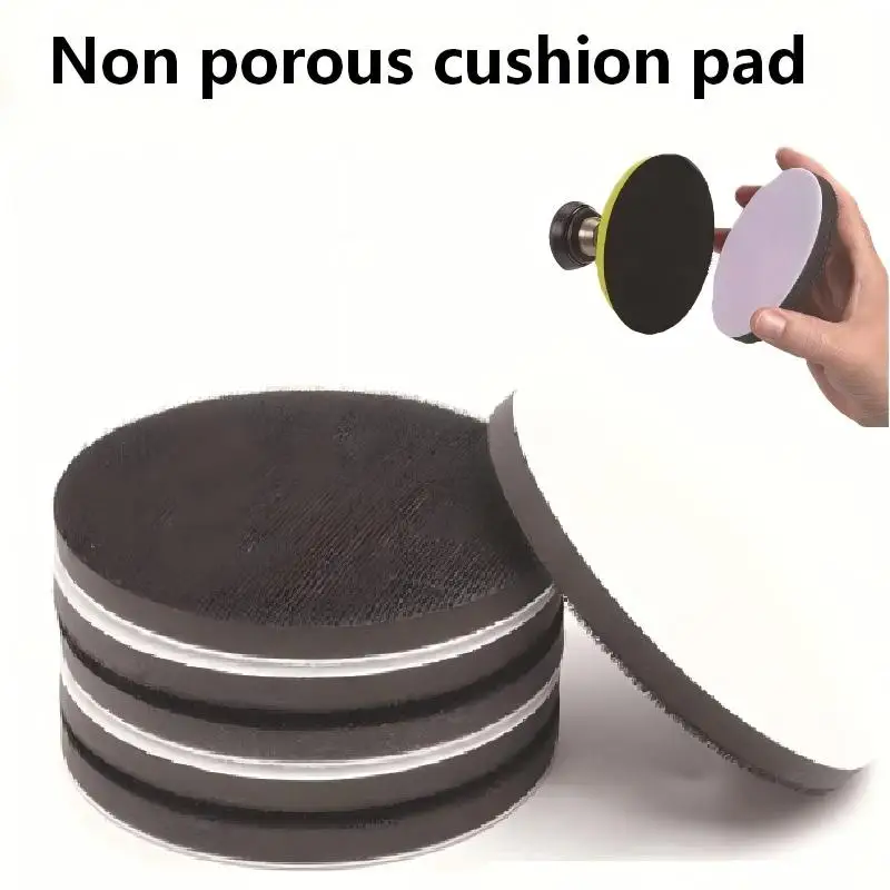 

Буферная накладка для сухой шлифовальной машины с отверстием, мягкая подушка, буферная накладка для пневматической полировальной головки, защитная накладка