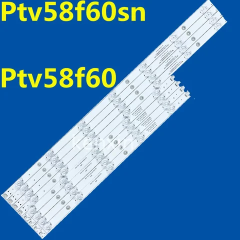 LED 백라이트 스트립, Ptv58f60sn, Ptv58f80sns, 58A5UP, CRH-ZG583030120482PREV1.2 JL.D580C1330-002BS-M LB-C580U18-EF8, 6kit