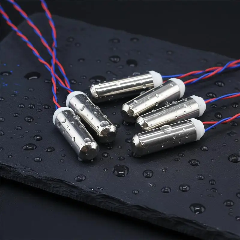 Waterproof Vibration Motor Coreless Cylindrical Vibrating Motor Low Voltage DC3.7V 5V For Beauty Device DIY Electronic Project