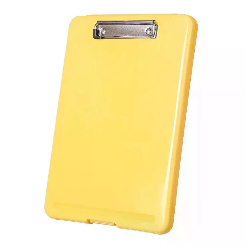 A4 Plastic File Folder Multifunctional Writing Board Large Capacity Document Storage Box Office Clipboard For Home Office Use